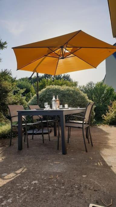 Cottage Entre Mer Et Campagne ポン・スコルフ エクステリア 写真