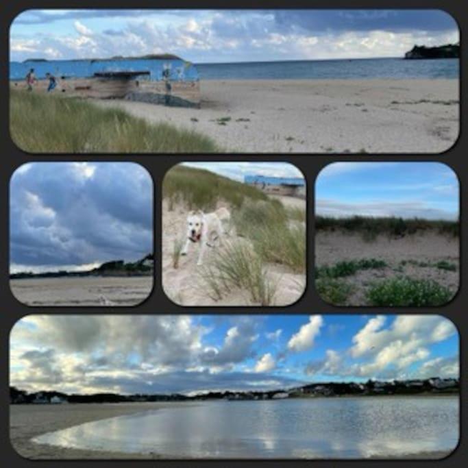 Cottage Entre Mer Et Campagne ポン・スコルフ エクステリア 写真